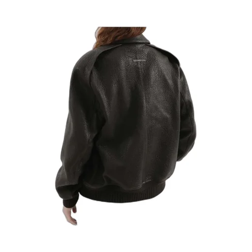 Leather Zipped Jacket