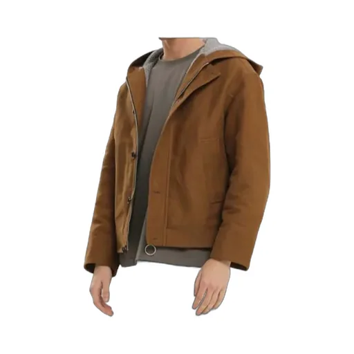 Cropped Hooded Jacket