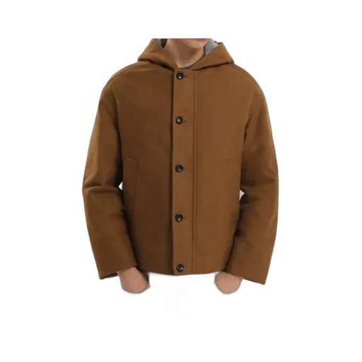 Cropped Hooded Jacket
