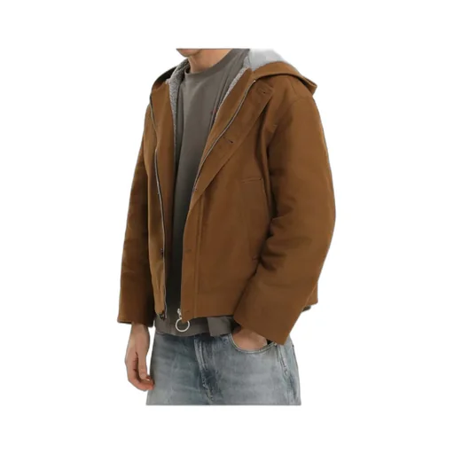 Cropped Hooded Jacket