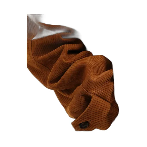 Leather Ribbed Makintosh