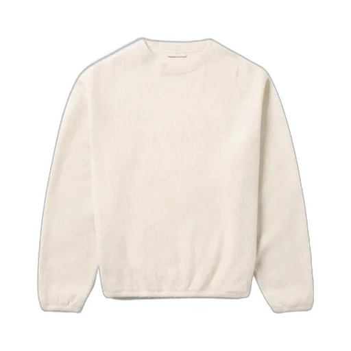 Cut Knit Crewneck Sweater