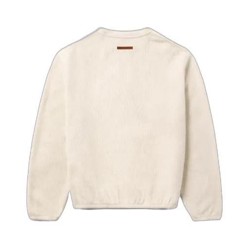 Cut Knit Crewneck Sweater