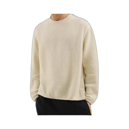 Cut Knit Crewneck Sweater