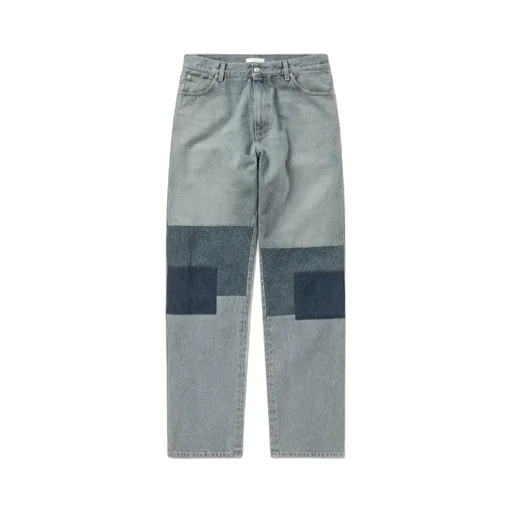 1989 Studio Patchwork Straight-Leg Jeans