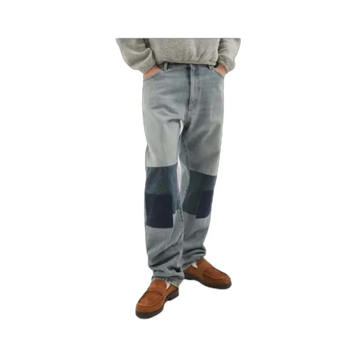 1989 Studio Patchwork Straight-Leg Jeans