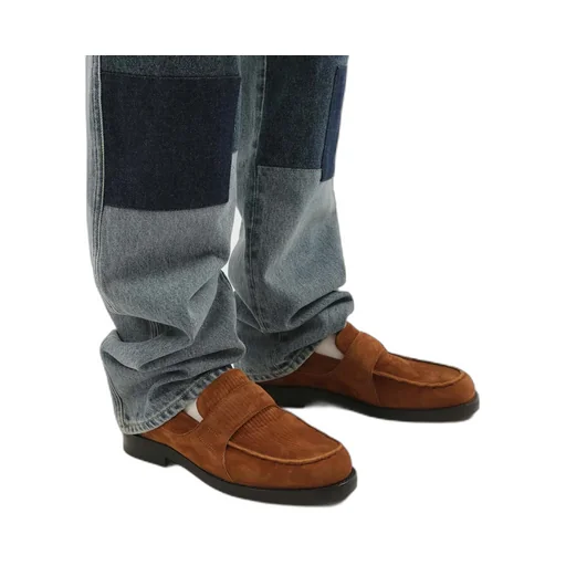 1989 Studio Patchwork Straight-Leg Jeans