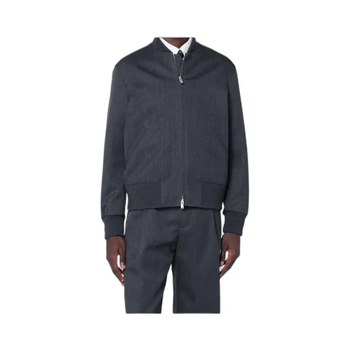 Lardini Zipped Twill Jacket