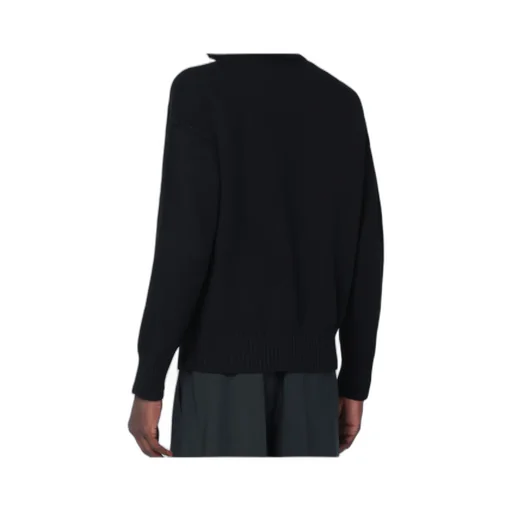 Ami Paris Ami De Coeur Funnel Neck Sweater