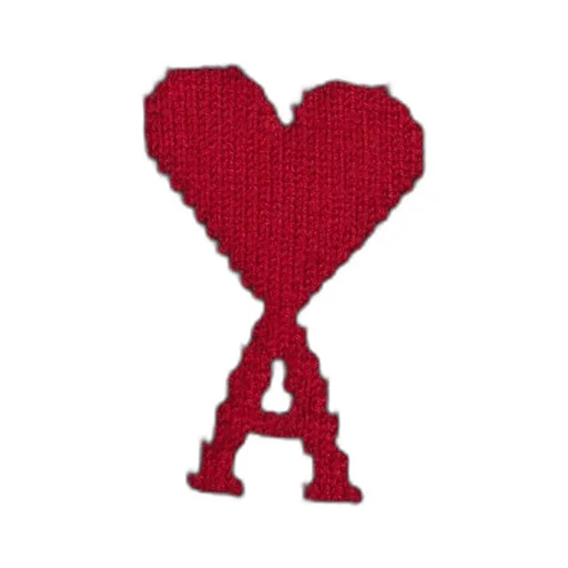 Ami Paris Ami De Coeur Funnel Neck Sweater