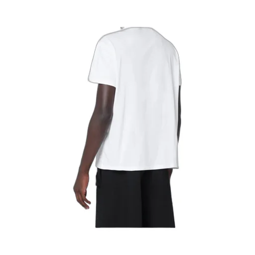 Maison Margiela Distorted Logo Crewneck T-Shirt