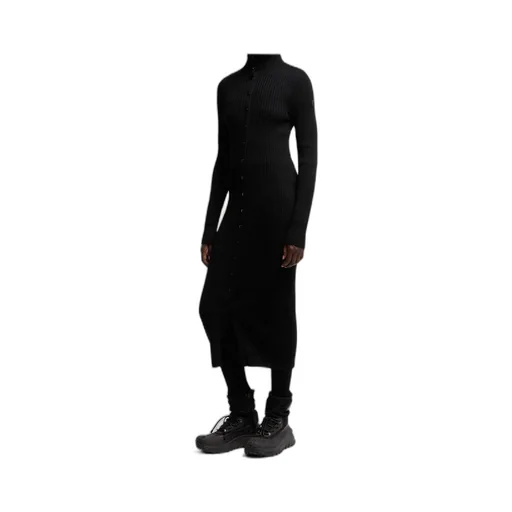 Moncler X Ee72 By Edward Enninful Wool Turtleneck Dress