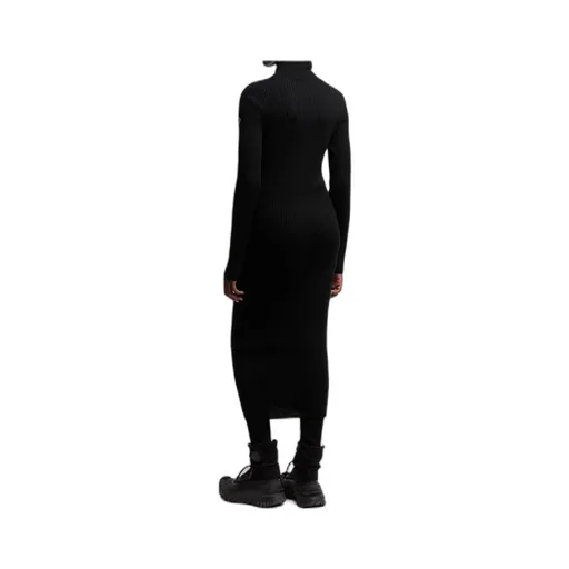 Moncler X Ee72 By Edward Enninful Wool Turtleneck Dress