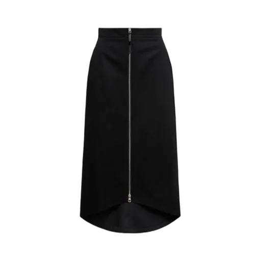 Moncler X Ee72 By Edward Enninful Gabardine Midi Skirt