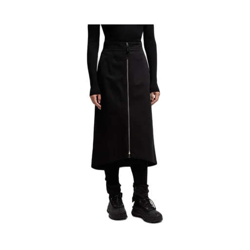 Moncler X Ee72 By Edward Enninful Gabardine Midi Skirt