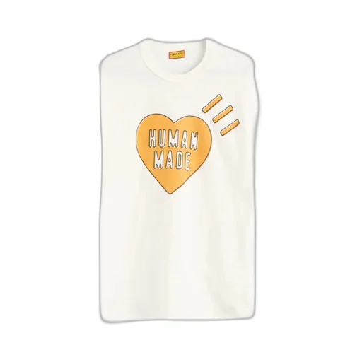 Heart-Logo Cotton T-Shirt