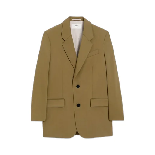 Wool Long-Sleeved Blazer