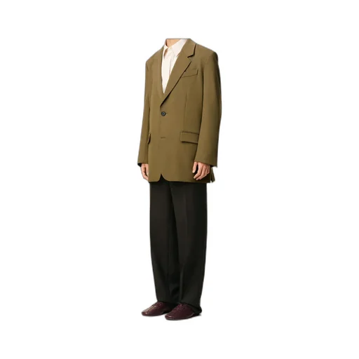 Wool Long-Sleeved Blazer