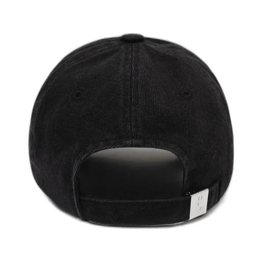 Dyed Denim Ball Baseball Cap