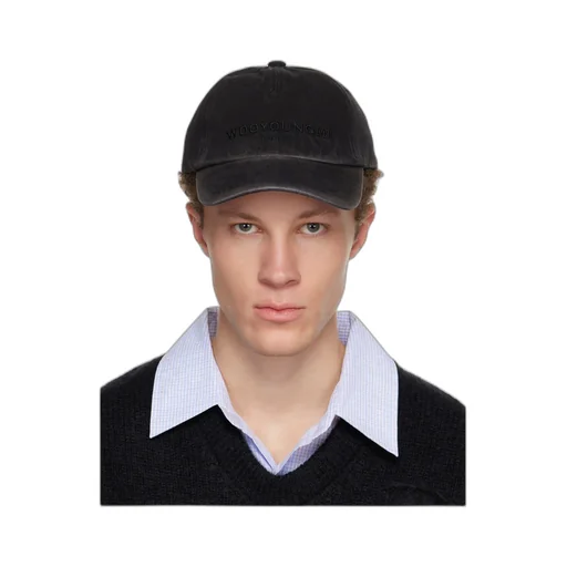 Dyed Denim Ball Baseball Cap
