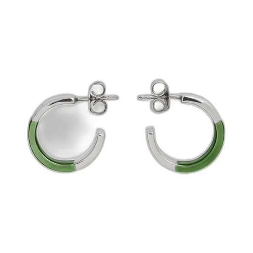 Numeric-Engraved Signature Earrings