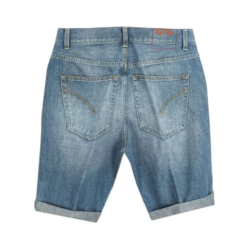 Logo Detail Denim Shorts