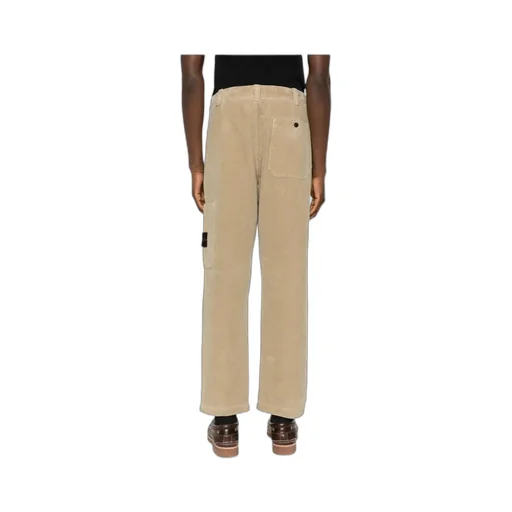 Corduroy Straight-Leg Trousers