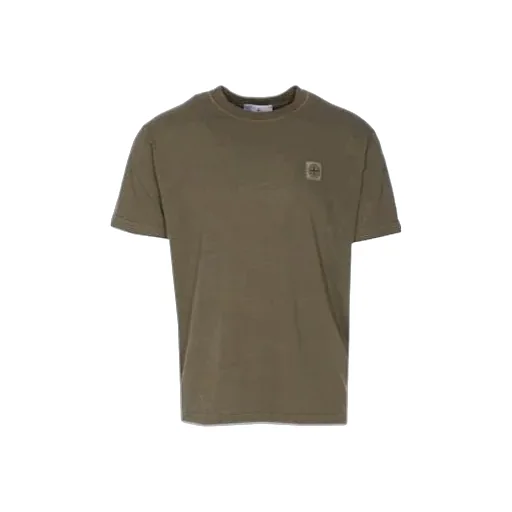 Compass-Patch Cotton T-Shirt