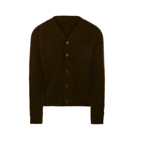 Button Long-Sleeved Sweater