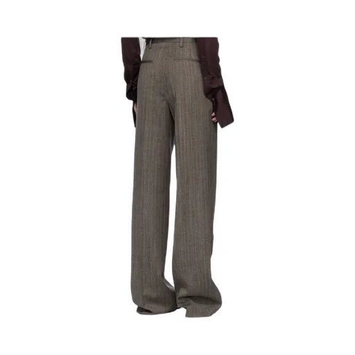 Dries Van Noten Trousers Grey