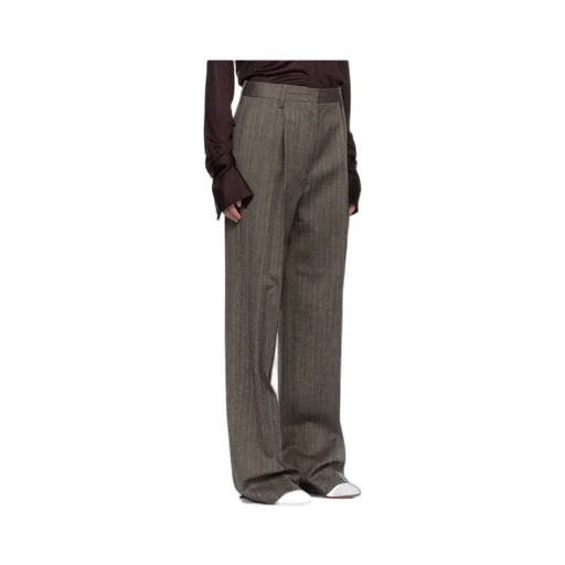 Dries Van Noten Trousers Grey