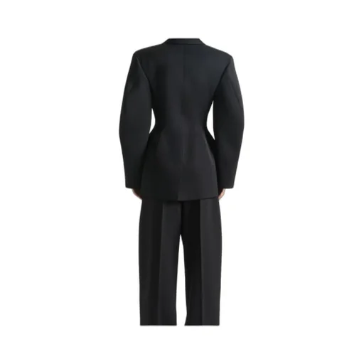 Givenchy	Cocoon Collared Buttoned Jacket