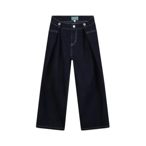 Pleated Jeans