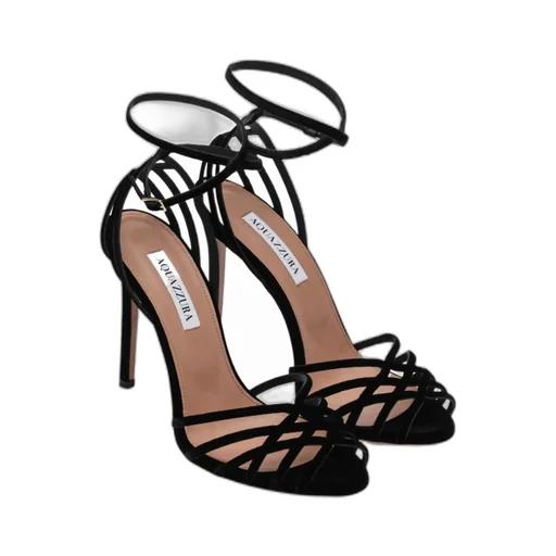 105Mm Wild Dream Velvet Sandals