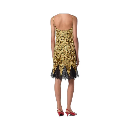 Versace Leopard-Printed Slip Dress
