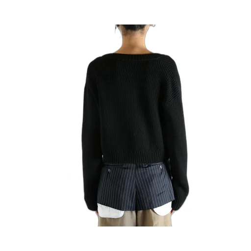 Vetements Mini V-Neck Cardigan