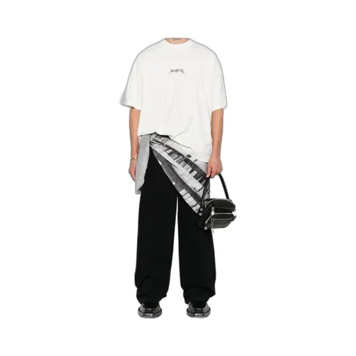 Vetements Logo Printed Crewneck T-Shirt