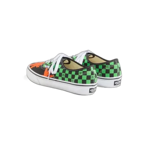 Valentino X Vans Vlogo Checkerboard Lace-Up Sneakers