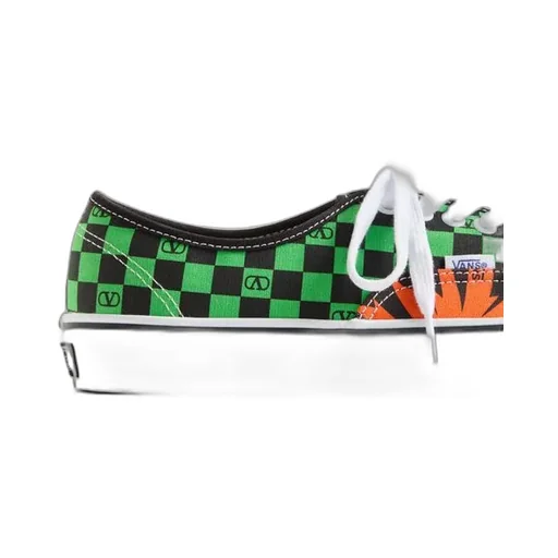 Valentino X Vans Vlogo Checkerboard Lace-Up Sneakers