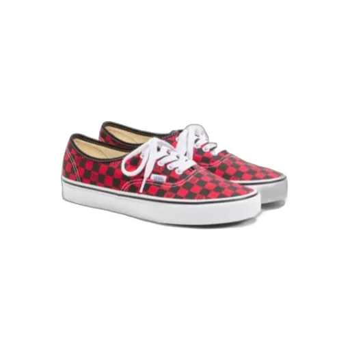 Valentino X Vans Vlogo Checkerboard Lace-Up Sneakers