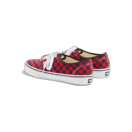 Valentino X Vans Vlogo Checkerboard Lace-Up Sneakers