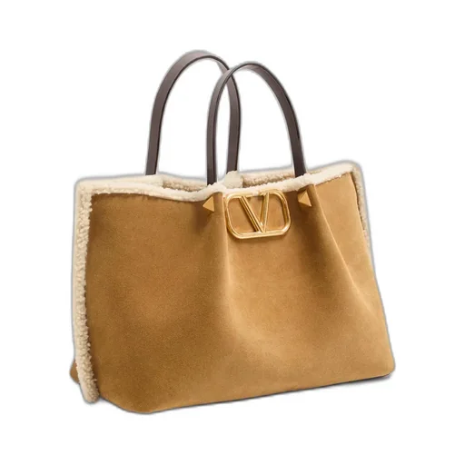 Valentino Garavani Rockstud Vlogo Signature Medium Tote Bag