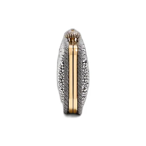 Valentino Garavani Carry Secrets Minaudiere With Rhinestones