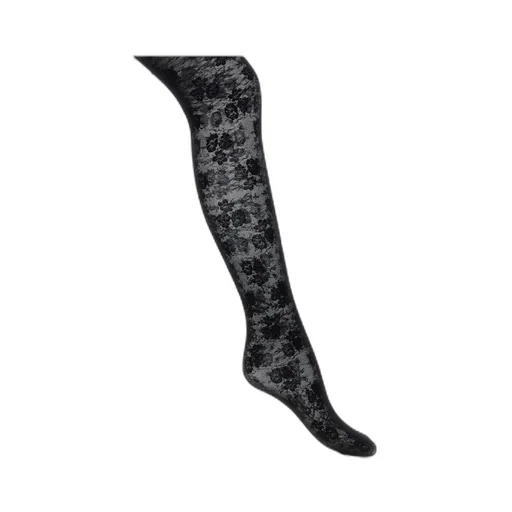 Floral-Lace Tights