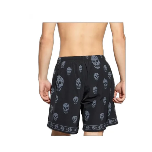 Alexander Mcqueen Skull Printed Swim Shorts