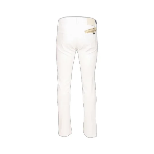 Jacob Cohen Logo Patch Slim Fit Jeans