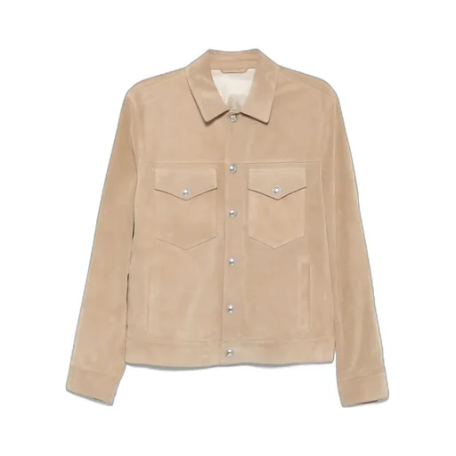 Long Sleeve Leather Jacket