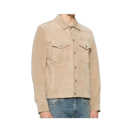 Long Sleeve Leather Jacket