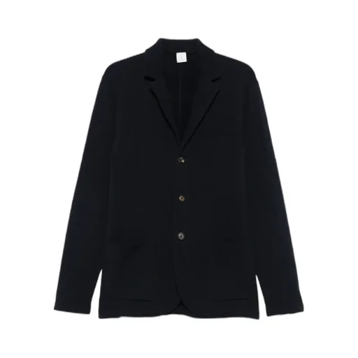 Single-Breasted Knitted Blazer