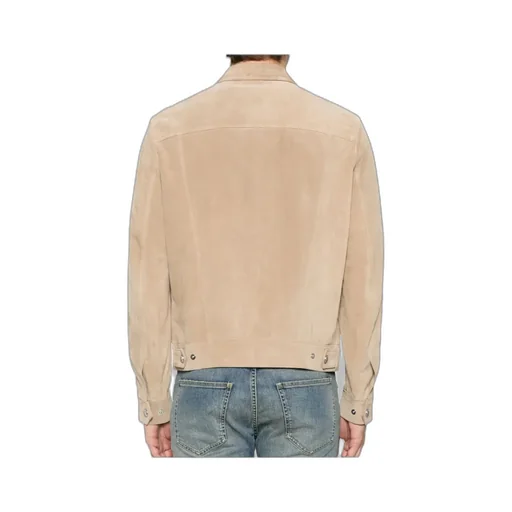 Long Sleeve Leather Jacket